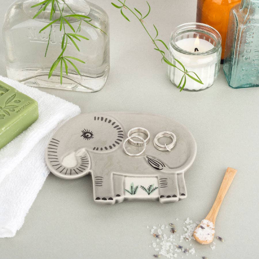 Elephant Trinket Dish