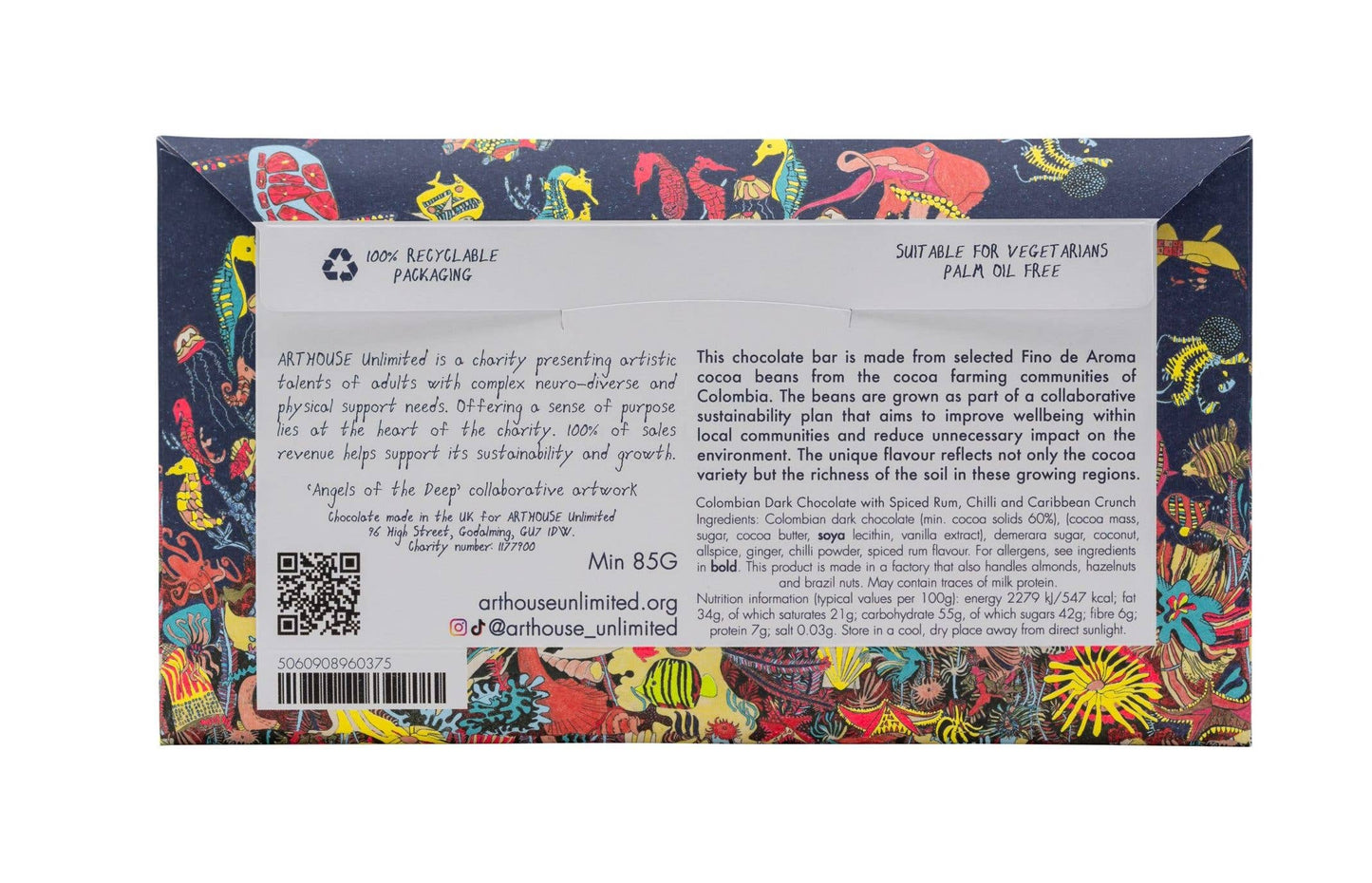 Angels of the Deep, Dark Chocolate Spice Rum, Chilli& Crunch