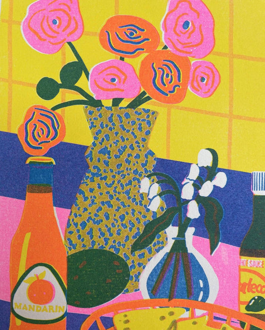 Still Life 2 Riso Print