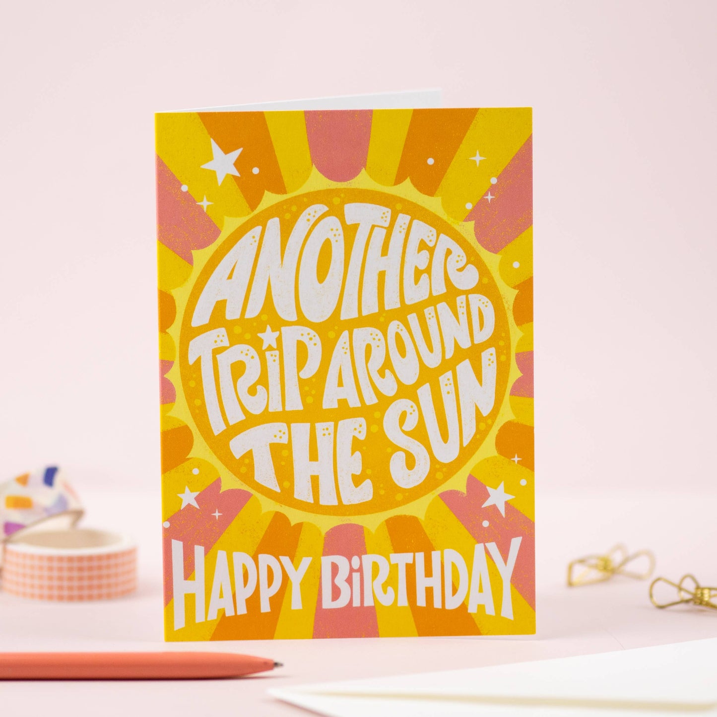 Another Trip Around The Sun | Birthday Card | Greeting Card
