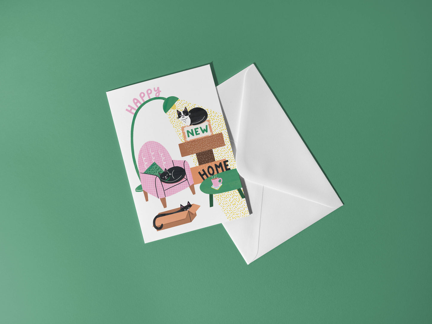 Happy New Home- Celebration Greeting Card