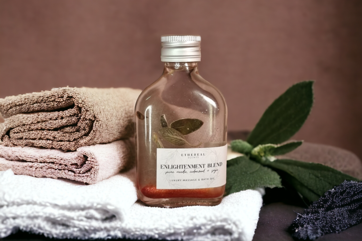 Sage and Pine needle bath and massage oil