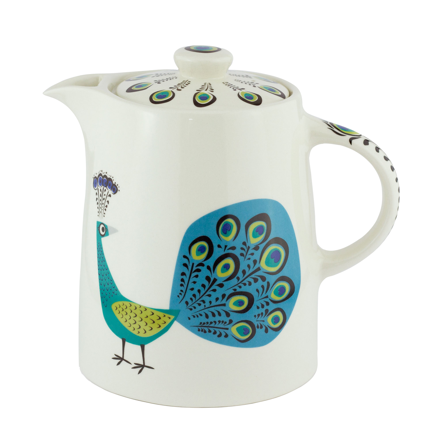 Handmade Ceramic Peacock Teapot