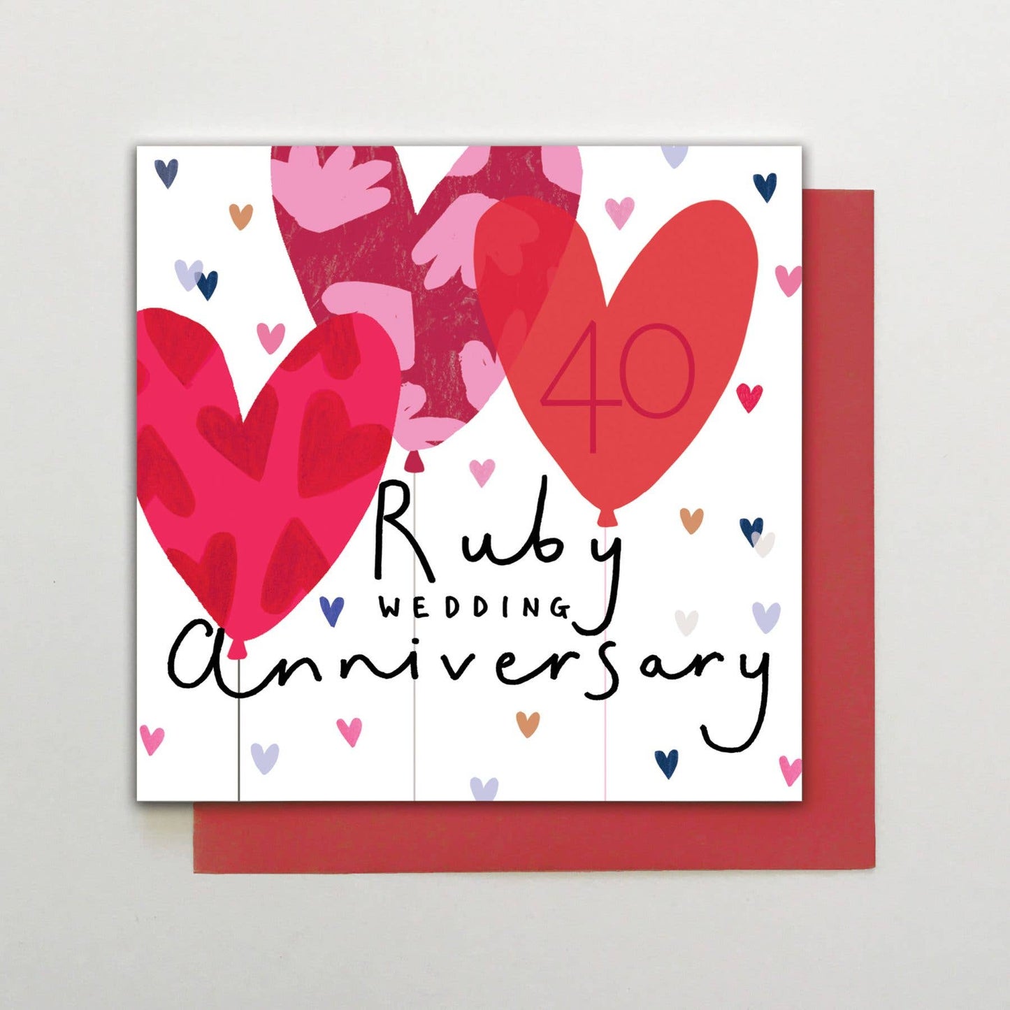 Ruby Wedding Anniversary Balloons