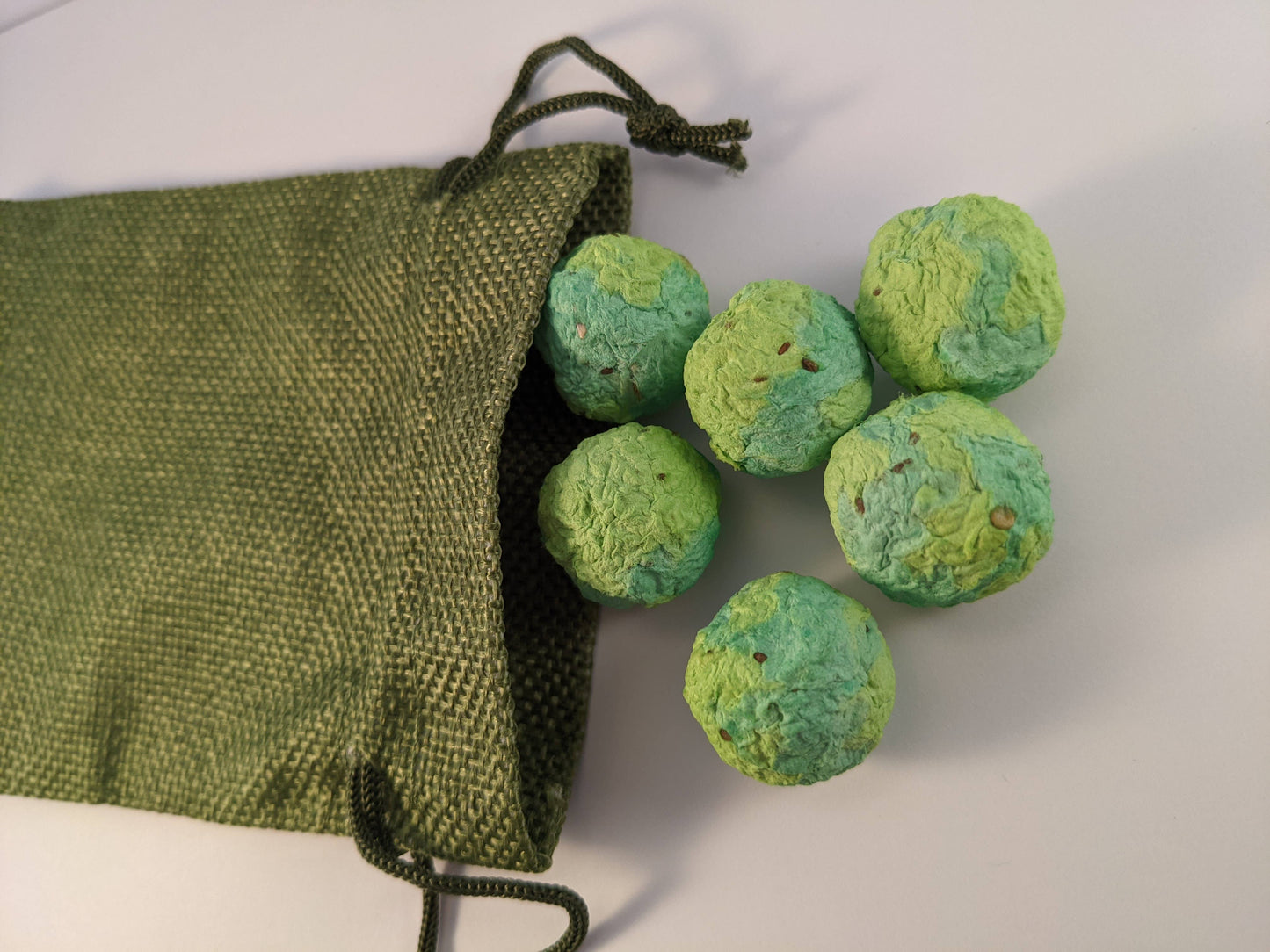Brussel sprout seed bombs. Wildflower Seeds. Christmas Sprouts.