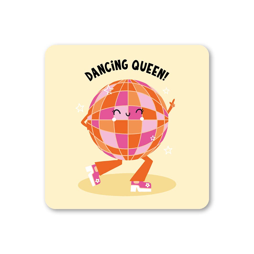 Dancing Queen Disco Ball Coaster
