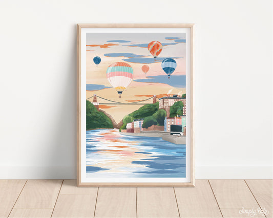 Bristol Harbour Print