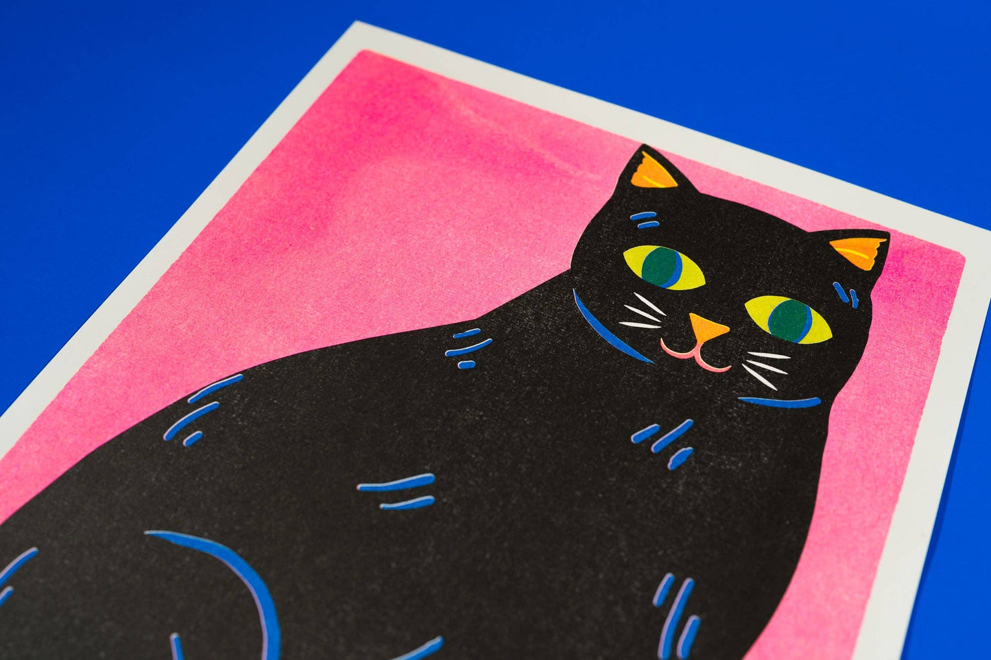 Black Cat Print