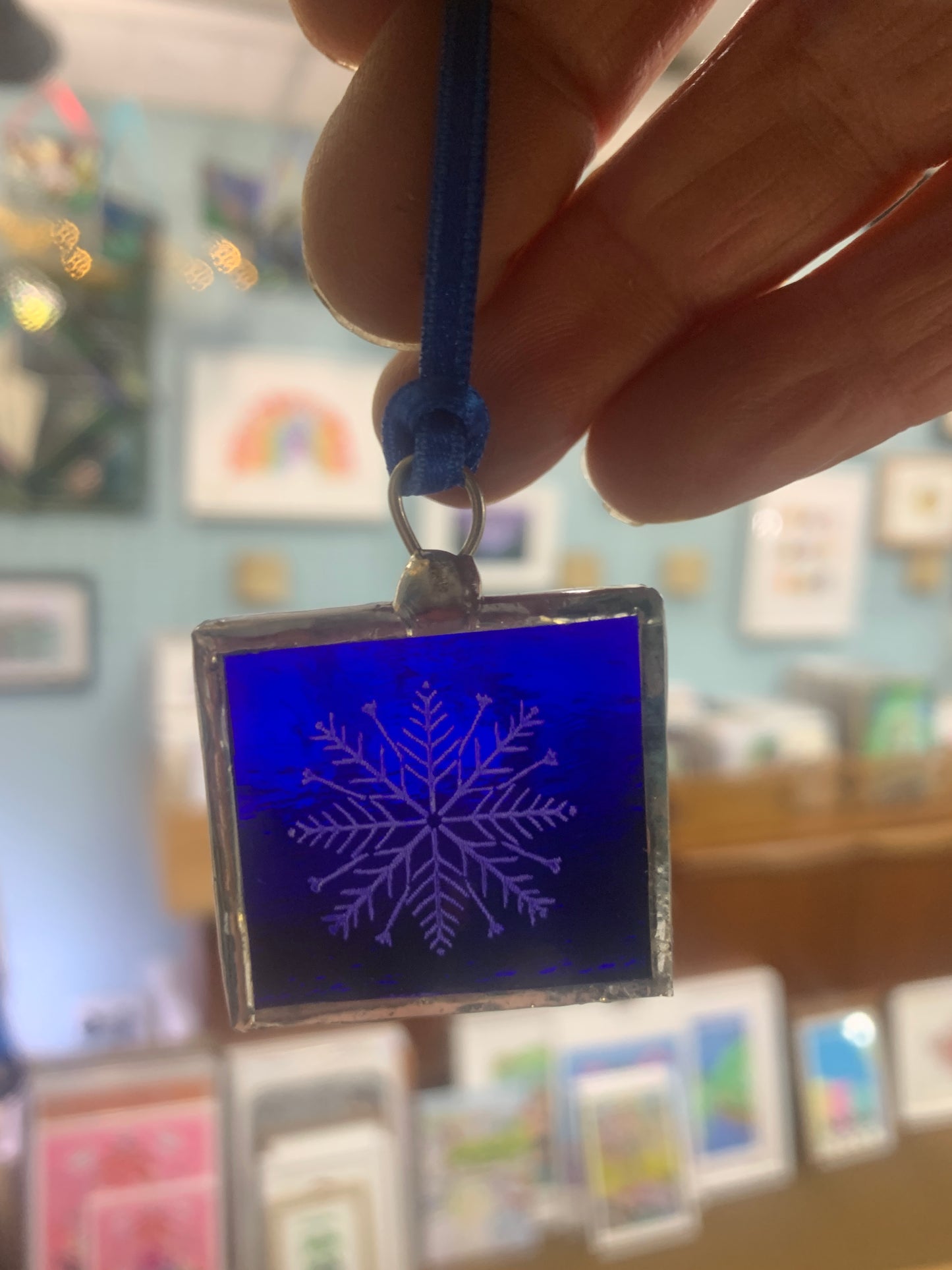 The Corbeau Press Snowflake Hanging