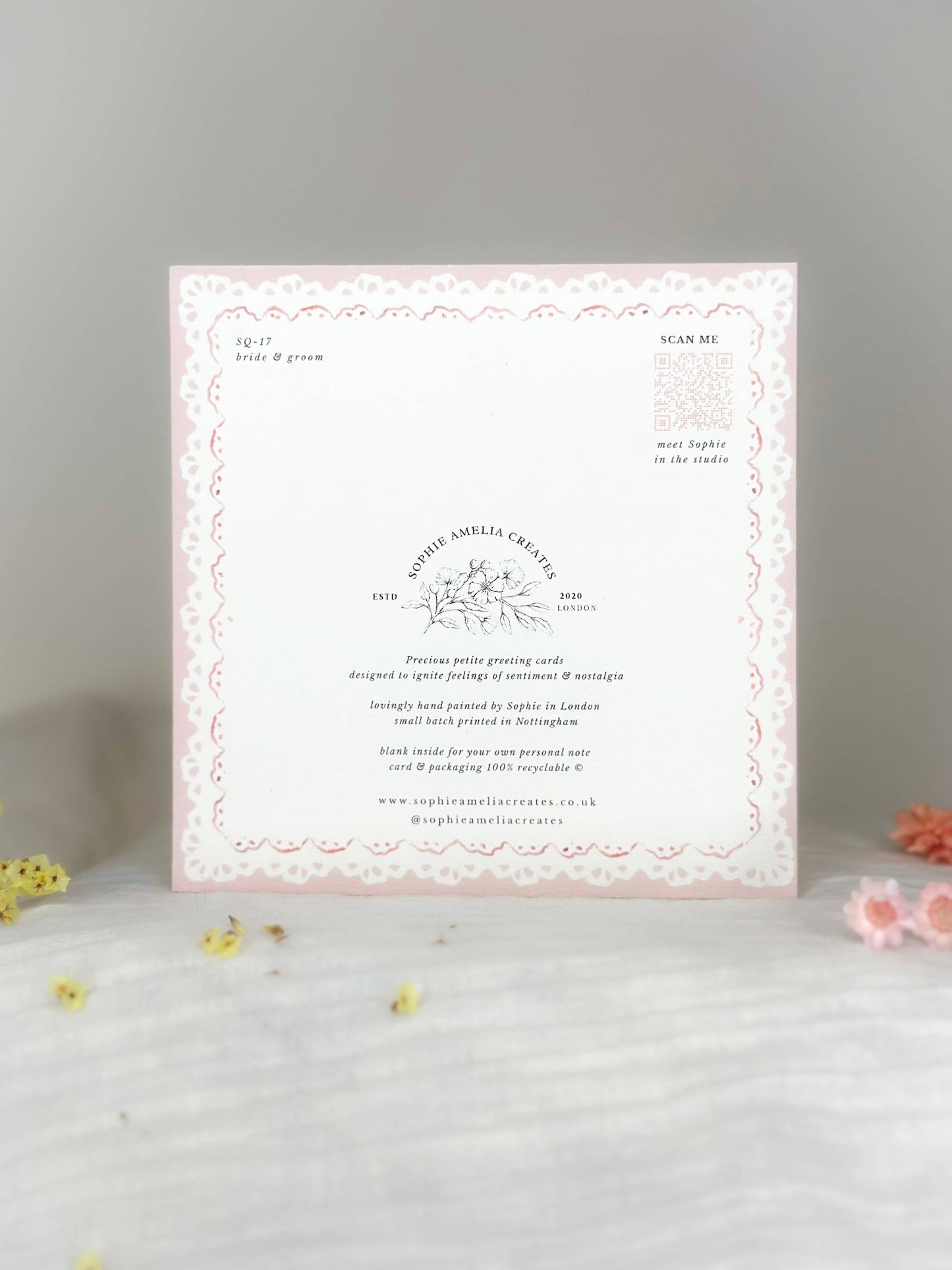 To the bride & groom - Wedding card