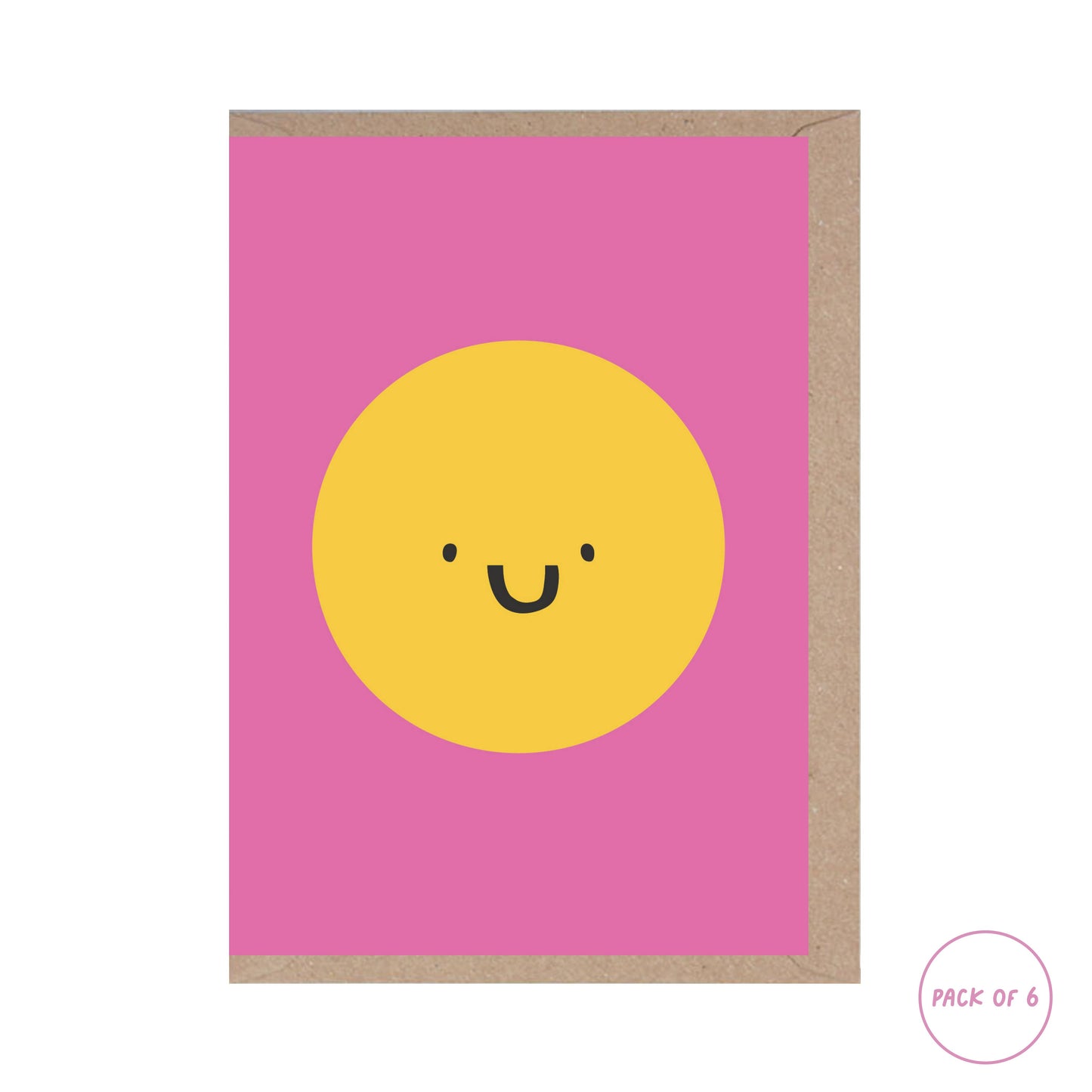 pack of 6 A7 Cards. Card Pack, blank inside.