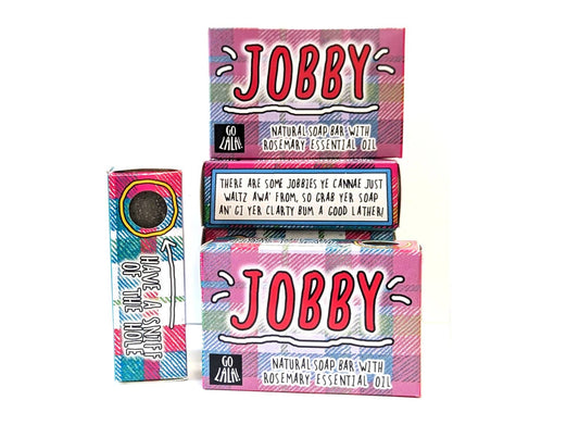 Jobby: Rosemary fragranced Funny Scottish soap
