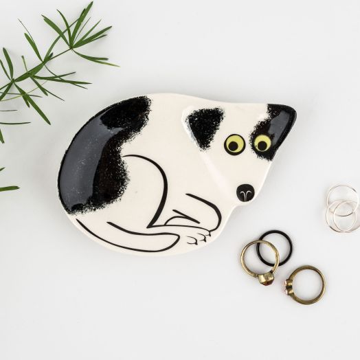 Ceramic Dog Trinket Dish designed by Hannah Turner