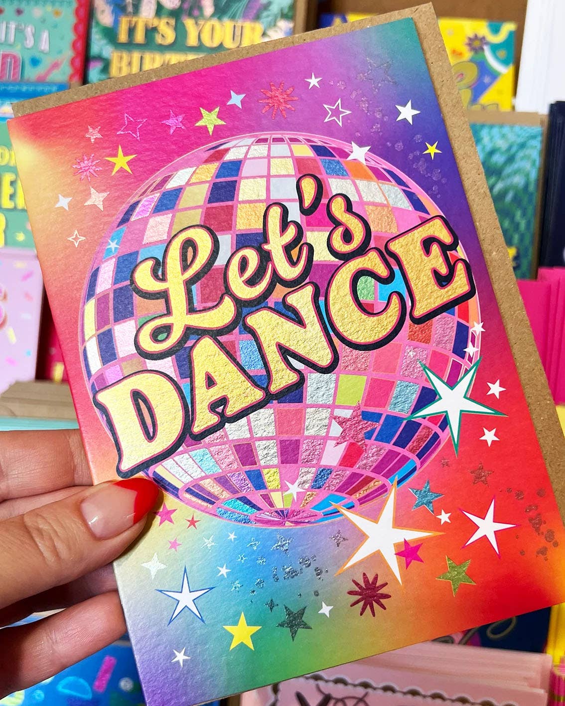 Let's Dance Birthday Card