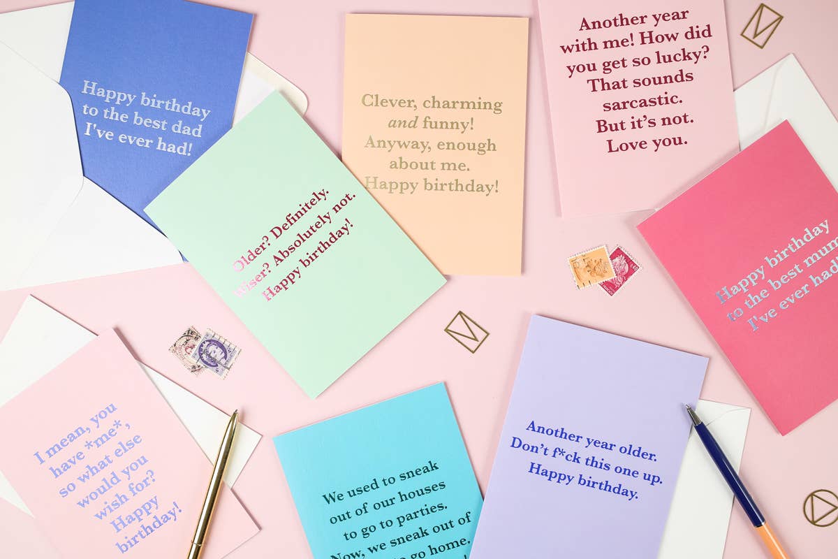 Birthday Best Dad | Funny Greeting Card | For Him | Men