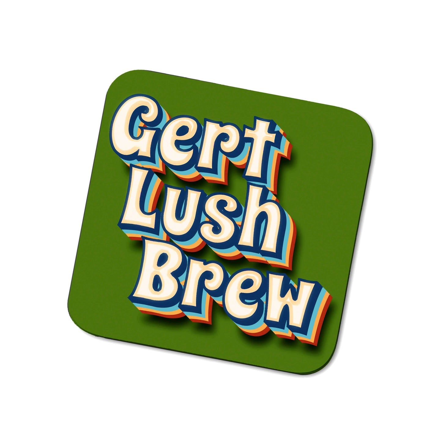 Gert Lush Brew coaster