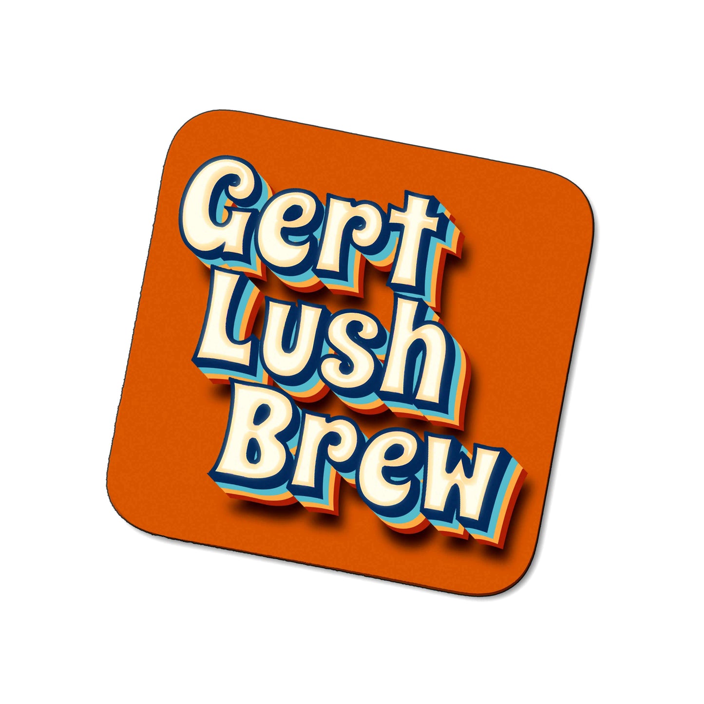 Gert Lush Brew coaster