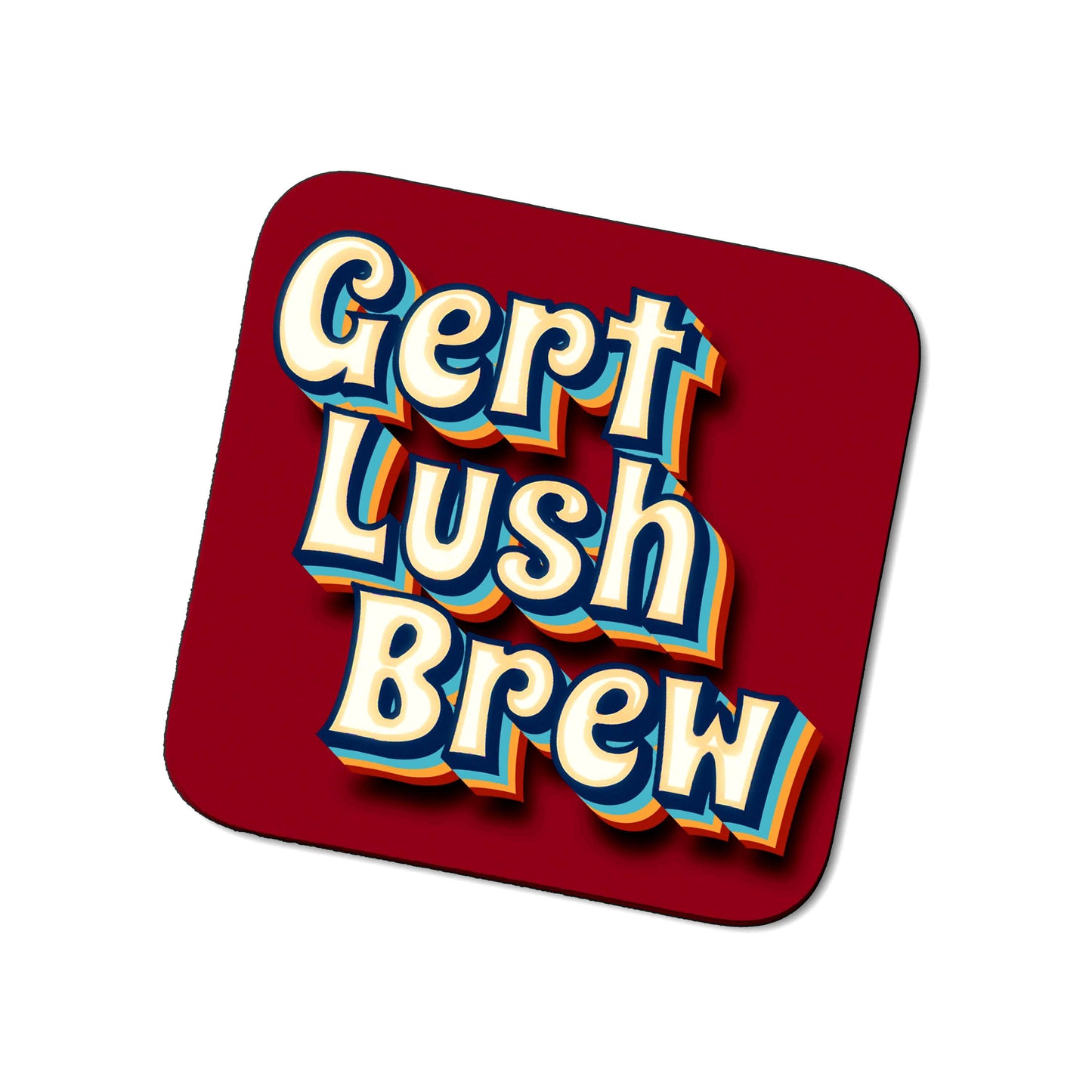 Gert Lush Brew coaster