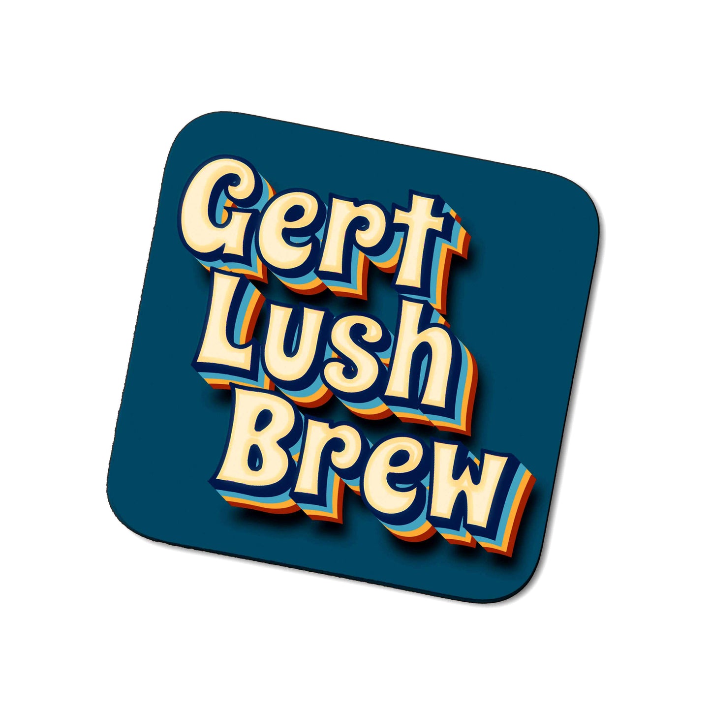 Gert Lush Brew coaster