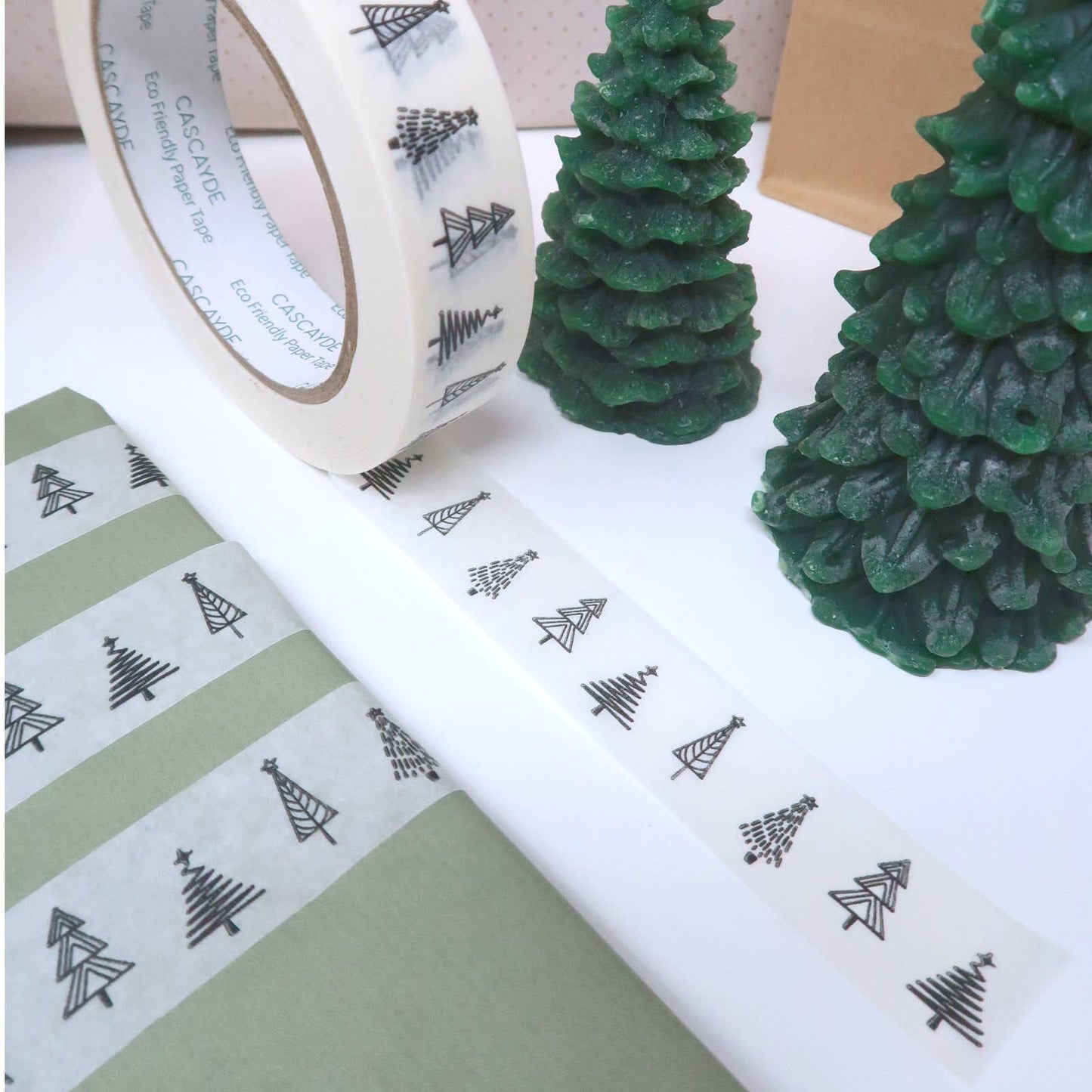 Christmas Tree Tape. Eco Christmas Tape