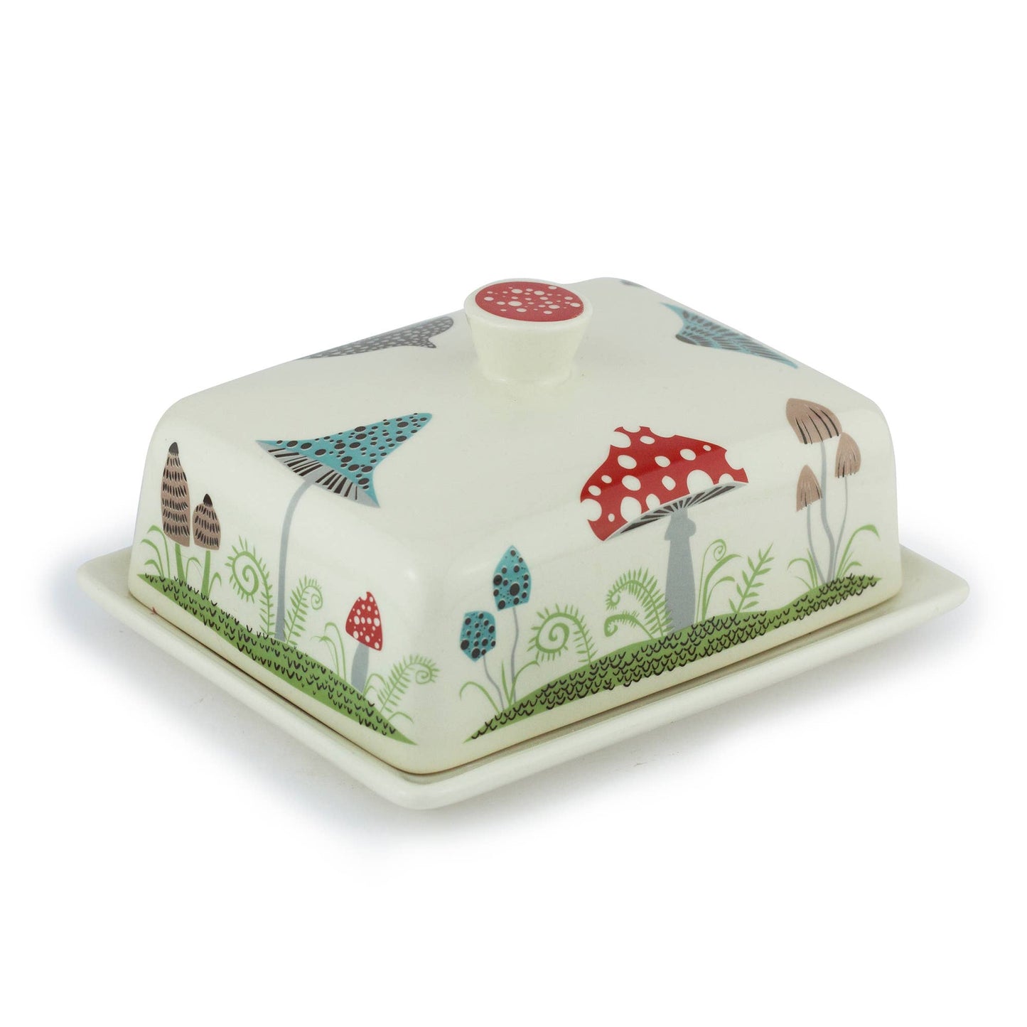 Handmade Ceramic Toadstool Butter Dish