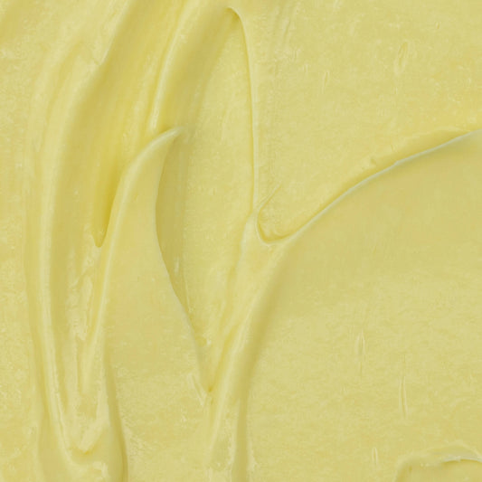 Natural Vegan night cream in glass jar. containing hyaluronic acid and niacinamide