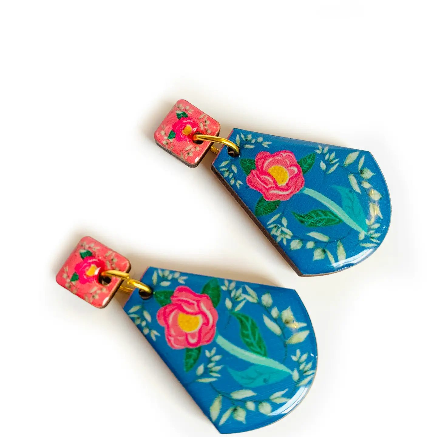 Floral Drop Earrings