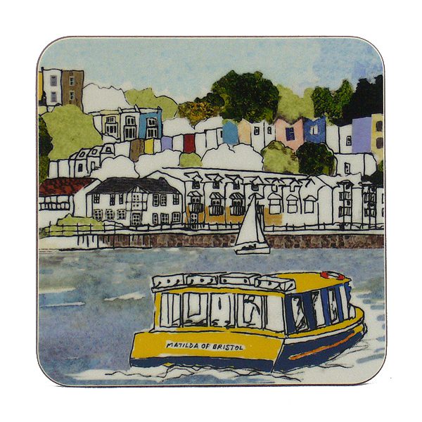 Ferry on the harbour in Bristol Coaster