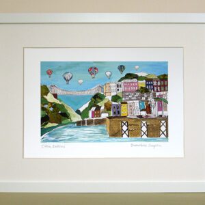 Clifton Balloons Print A4