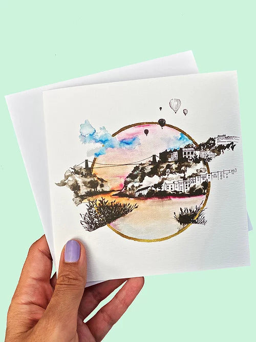 Carla James Bristol Porthole Card