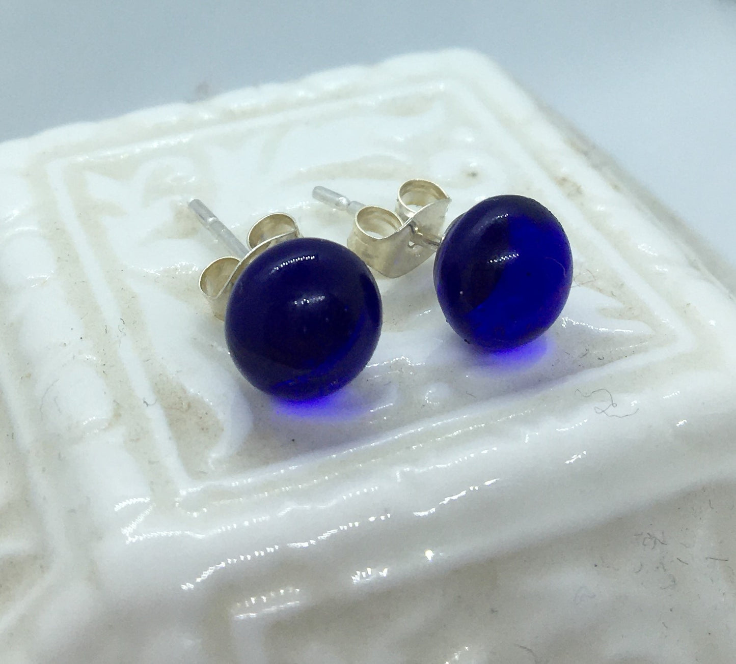 Bristol Blue Small Studs