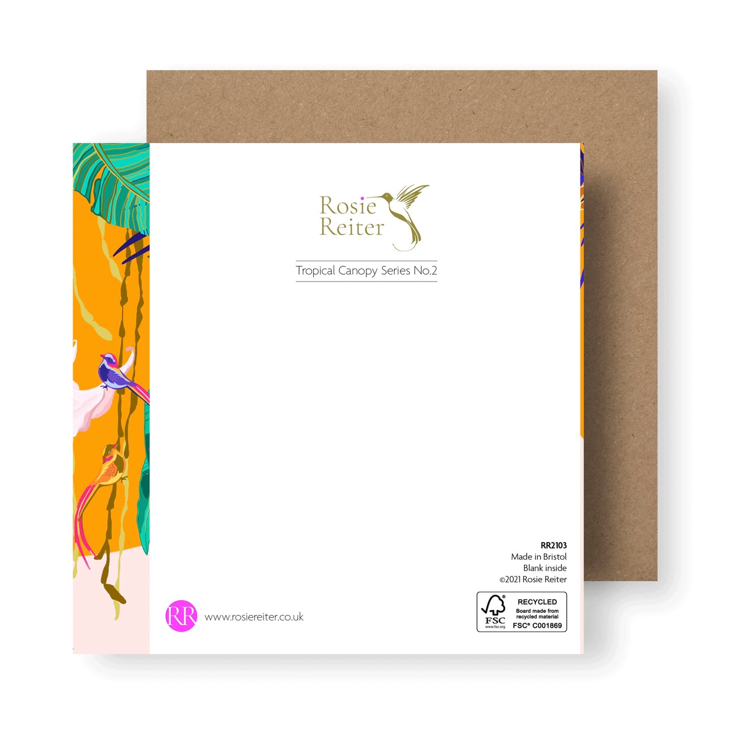 Tropical Canopy No 2 Card