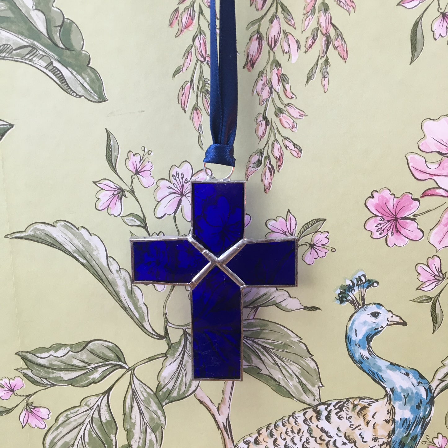 Crucifix - Bristol Blue