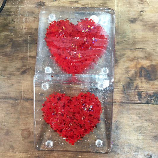 Coaster - Red Heart