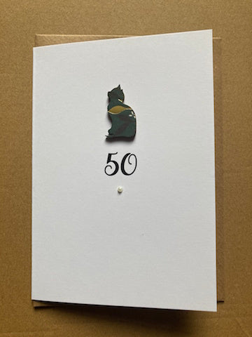Reversible Robin 50th Card