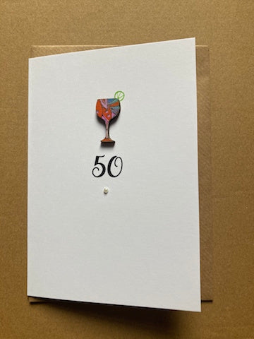 Reversible Robin 50th Card
