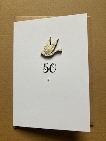 Reversible Robin 50th Card