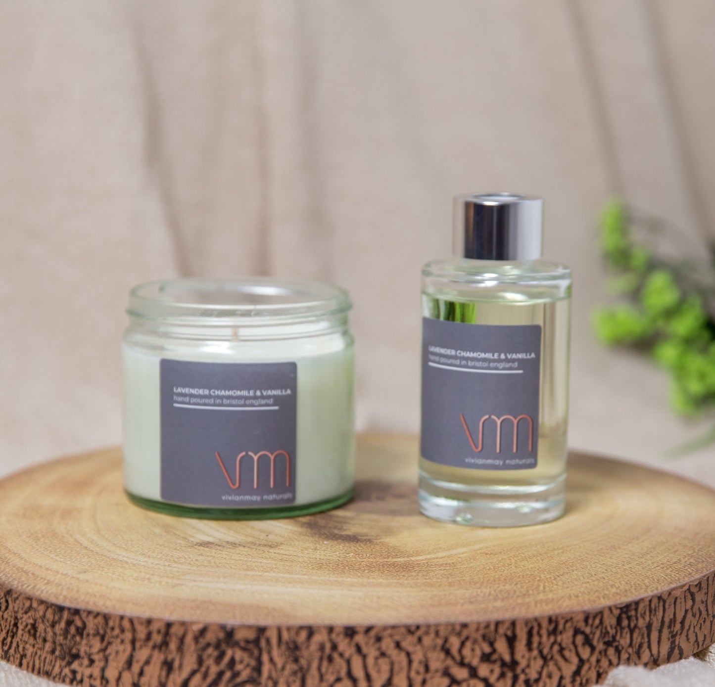 Lavender, Chamomile & Vanilla Soy Candle