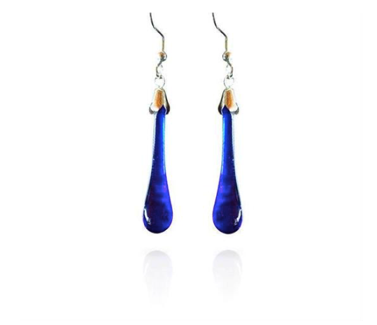 Bristol Blue Drop Studs