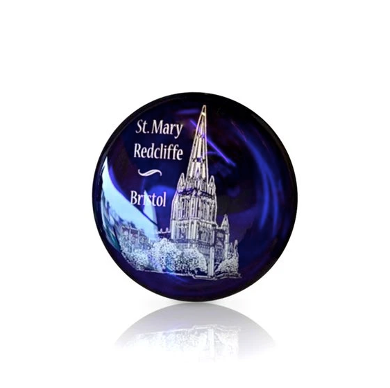 Bristol Blue Glass Paperweights