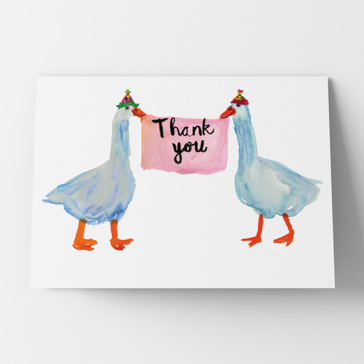 Rosie Webb Thank You Geese card