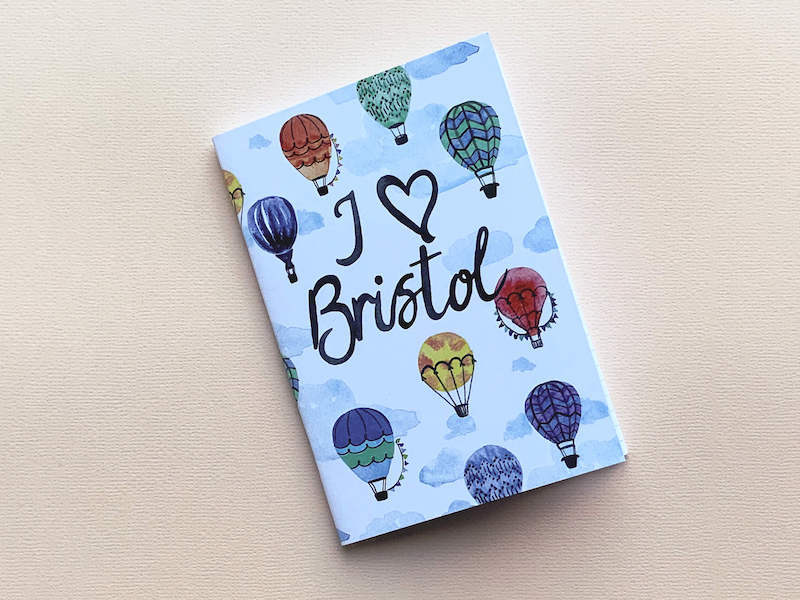Thea & Fox Notebook. I love Bristol notebook a perfect gift for him or her.