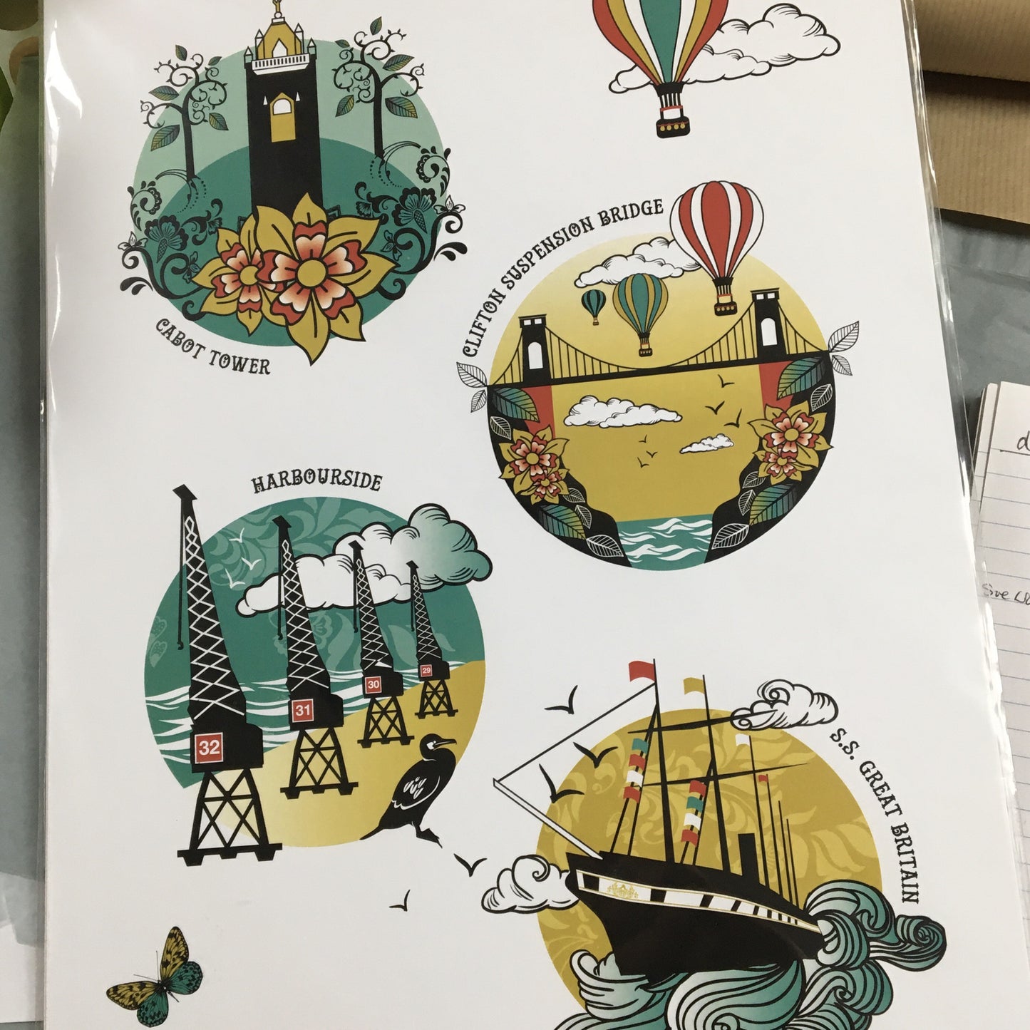 Bristol Circles Print