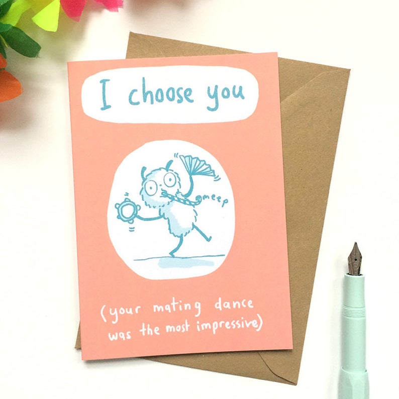 Sarah Ray I Choose You Card
