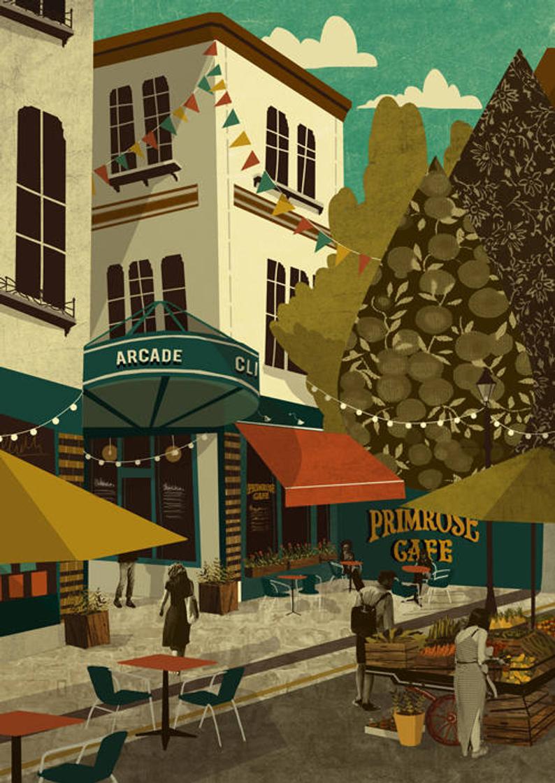 Emy Lou Holmes Clifton Village Card