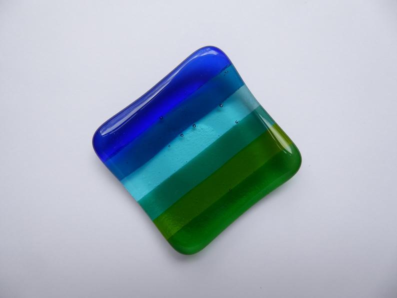 Eva Glass Small Square Dish