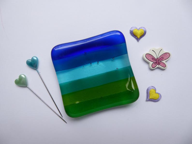 Eva Glass Small Square Dish