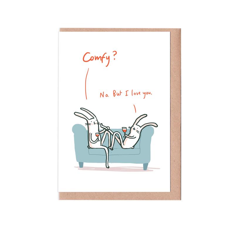 Sarah Ray Comfy? Card