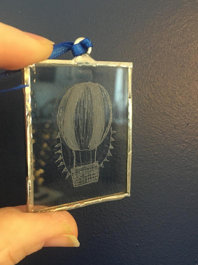 The Corbeau Press Balloon Hanging