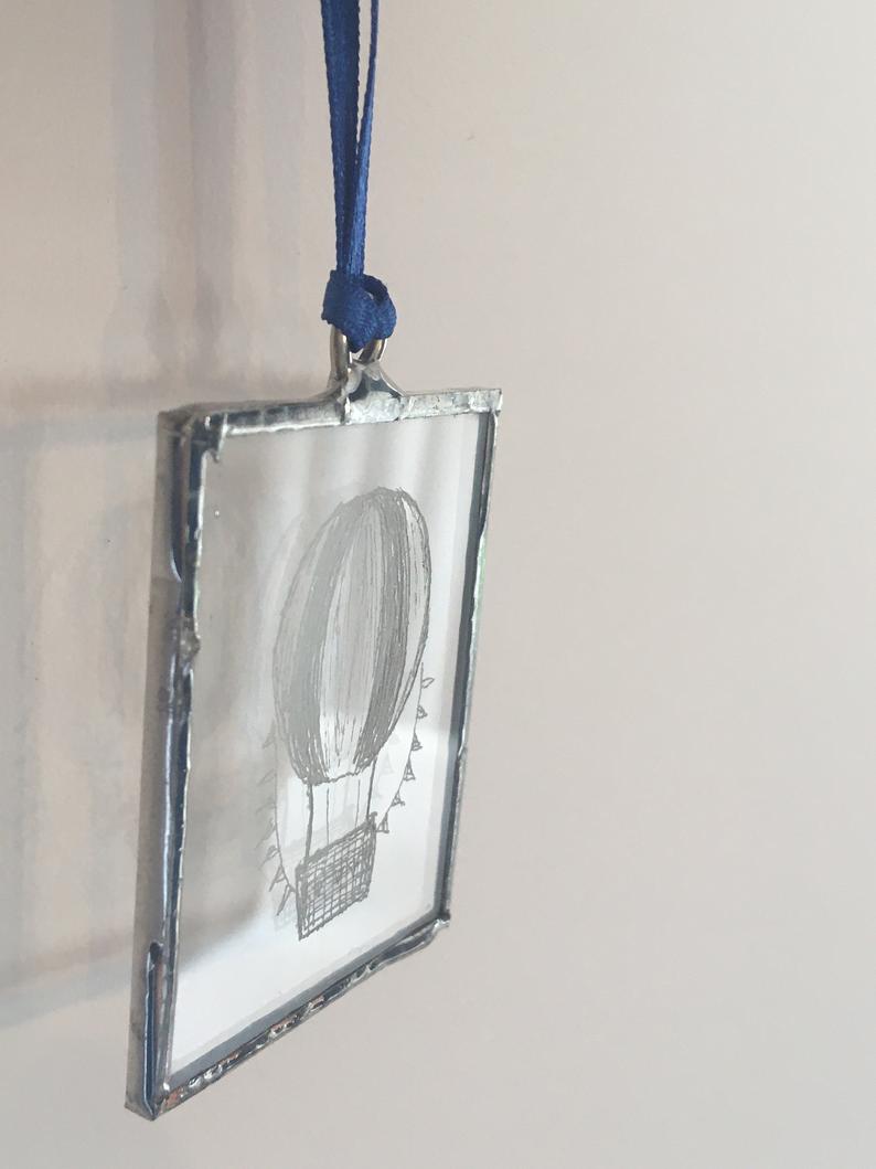 The Corbeau Press Balloon Hanging
